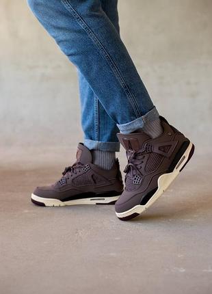 Кроссовки air jordan 4 sp retro a ma maniere violet ore
