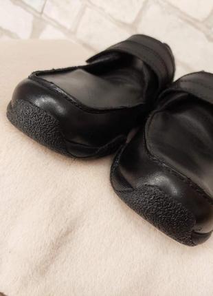 Фирменные next туфли с биркой со 100 % кожи в чёрном цвете, размер 34.55 фото