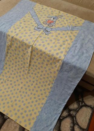 Детский пододеяльник
100%хлопок,двухсторонний