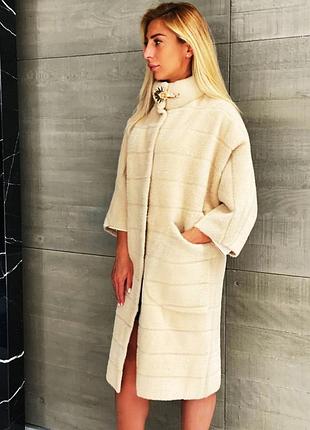 ⛔ пальто кардиган вовна альпака травка
