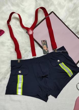 Мужские трусы шорты на прдтяжках еластичные с карманами и полосками короткие шорты