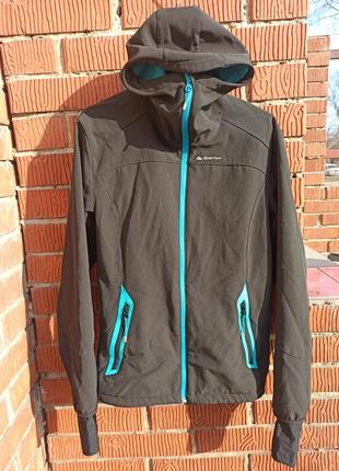 Термо куртка, softshell, ветровка на мембране  softshell quechua bionnassay3 фото