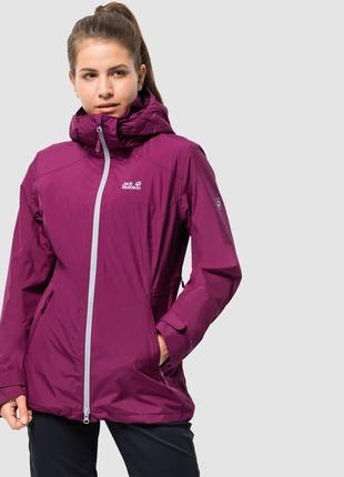 2xl, 56 оригінал куртка jack wolfskin фуксія