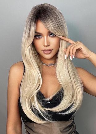 Парик💕перука блонд как натуральный