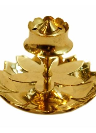 Подставка под благоухание( аромапалочки) желтый металл арт.20133