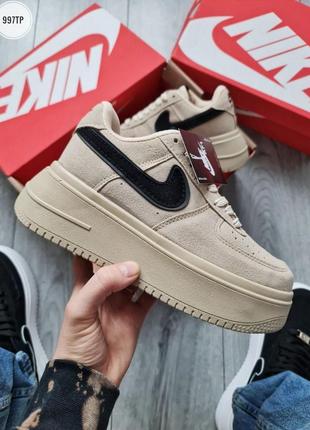 Жіночі nike air force 1 🤍 на платформі