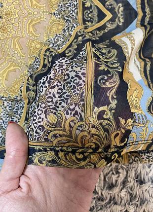 Кофта сітка у стилі versace 2
