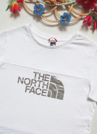 Мега шикарная хлопковая футболка топ the north face оригинал 🌺🍒🌺2 фото