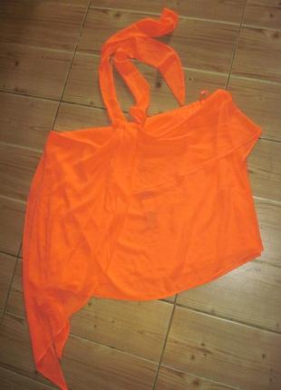 .новая оранжевая блузка "star" р. 524 фото