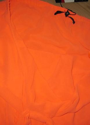 .новая оранжевая блузка "star" р. 525 фото