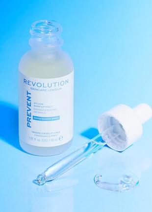 Сироватка revolution skincare проти запалень prevent willow bark extract serum