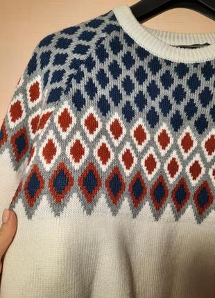 Розкішний скандинавський трендовий светр3 фото