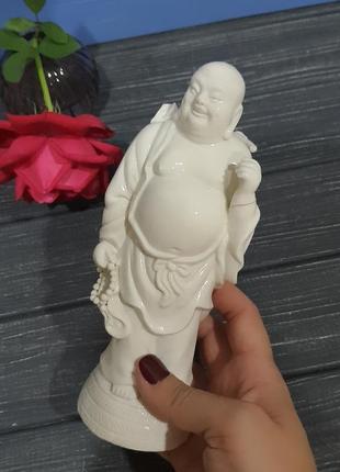 Фарфоровая фигура, статуэтка будда хотэй