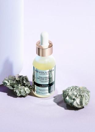 Сыворотка с коллоидным серебром revolution skincare против прыщей