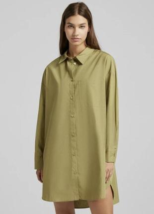 Сукня bershka оливкова