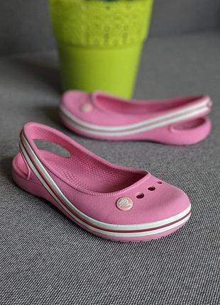 Crocs сабо дитячі балетки у відмінному стані