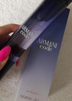 giorgio armani code women