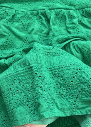 Зелене коротке плаття з відкритою спиною shein8 фото