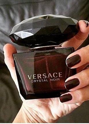 Духи versace crystal noir 90ml edp духи версачі кристал ноір версаче крісталл нуар парфюмерія жіноча