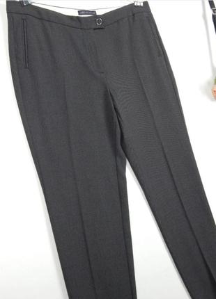 Стильні якісні класичні завужені брюки демі marks&spencer із високою посадкою5 фото