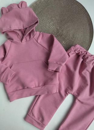 Костюм для дівчинки двонитка/костюм для девочки