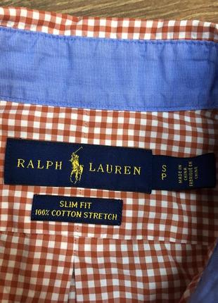 Рубашка в клетку от polo ralph lauren6 фото