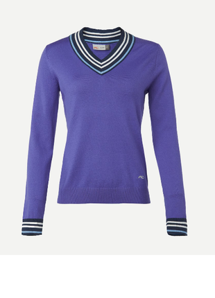 Ліловий вовняний пуловер/джемпер/светр стиль arc’teryx як новий