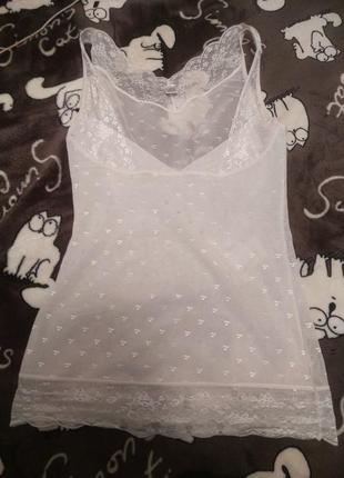 Шикарная кружевная майка корсет утяжка, m-l