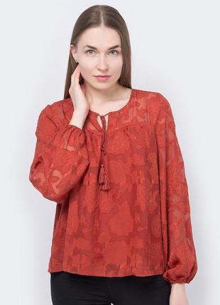 Брендова червона блуза vero moda