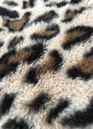 Дизайнерский хомут - шарф, тигрово - леопардовый, мягкий, теплый смотрится очень круто кто шуршит в таких вещах идеал2 фото