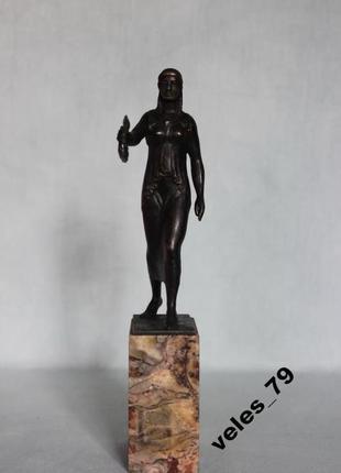 Немецкая бронзовая статуэтка, g.morin/ 1920-е годы4 фото