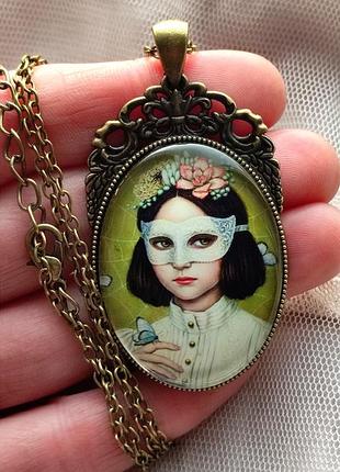 Кулон з ланцюжком- дівчинка сіорі мацумото.