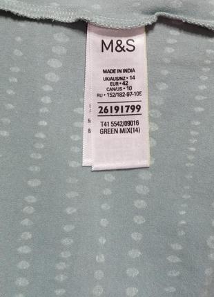 Брендовая футболка marks&spencer, размер 14/42 или xl, коллекция 2021 года6 фото