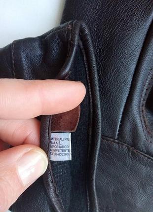 Перчатки шкіряні 4