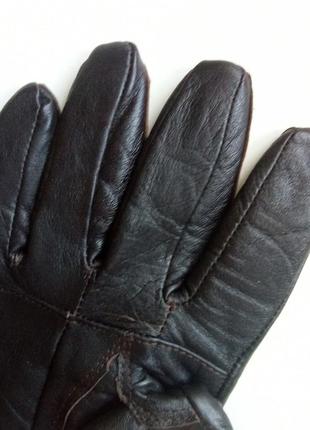 Перчатки шкіряні 6