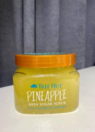 Скраб для тіла tree hut pineapple sugar scrub 510 г