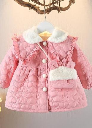 Стильне пальто для дівчаток