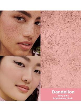 Benefit cosmetics dandelion baby-pink blush румяна7 фото