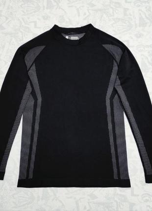 Мужской рашгард hema спортитивная кофта, компрессионная зональная футболка с рукавами