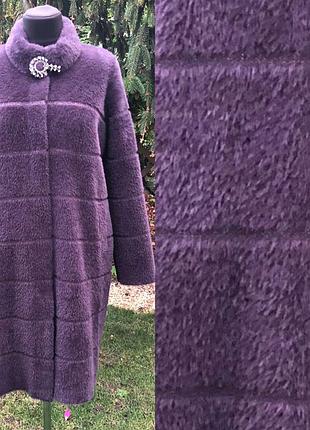 Пальто альпака турция люкс коллекция ог 120