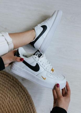 Кросіаки унісекс nike air force 1 low mini swoosh black