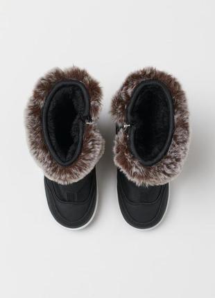 Зимние термо ботинки сапожки h&m waterproof2 фото