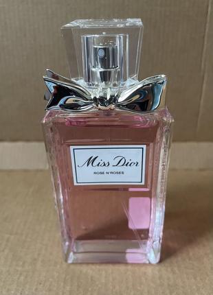Dior miss dior rose n'roses, туалетная вода, 100ml