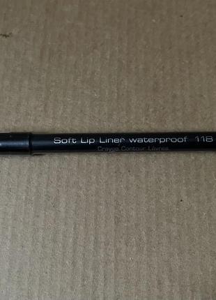 Artdeco soft lip liner waterproof водостойкий карандаш для губ #118