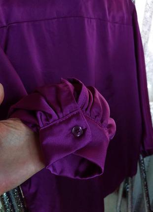 Стильная яркая блуза- рубашка lola&liza ( размер 12-14)6 фото