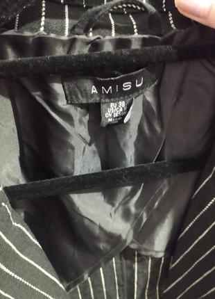 Піджак у смужку amisu3 фото