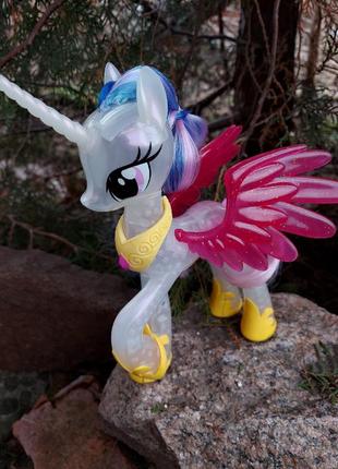 Поні селестія каденс світиться рідкісна іграшка my little pony hasbro1 фото