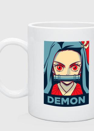 Чашка аниме «demon slayer»