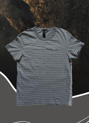 Футболка stone island denims striped tee 2007 (м)