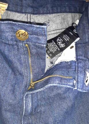 100% бавовна чоловічі брендові джинси eight 732 штани, штани великих розмірів з вишивкою3 фото